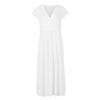 Women's Long Dress Maxi Dress Casual Dress Chiffon Dresses Swing Dress Color Casual Mature Outdoor Daily Date Ruffled Short Sleeve V-neck Dress