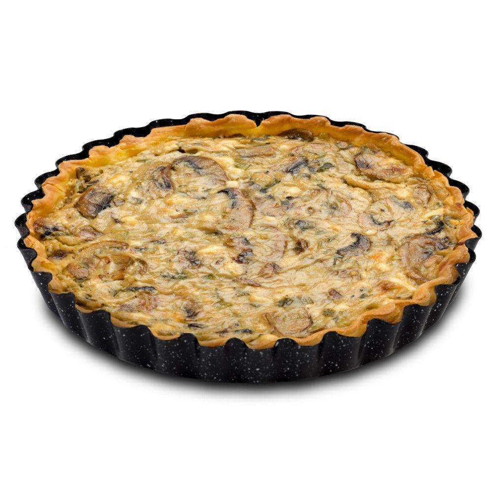 Blacha forma do tarty 25cm wyjmowane dno KINGHOFF KH-1769