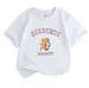 Kids Boys Girls 100% Cotton Short Sleeve Crew Neck T-Shirt, Cute Capybara Academic Journey Bubble Tea Print Casual Soft Summer Tee for School Daily We