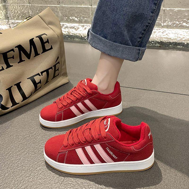 [Comfortable thick sole] Couple bread shoes women's new popular niche thick-soled casual board shoes in summer 2025 flat