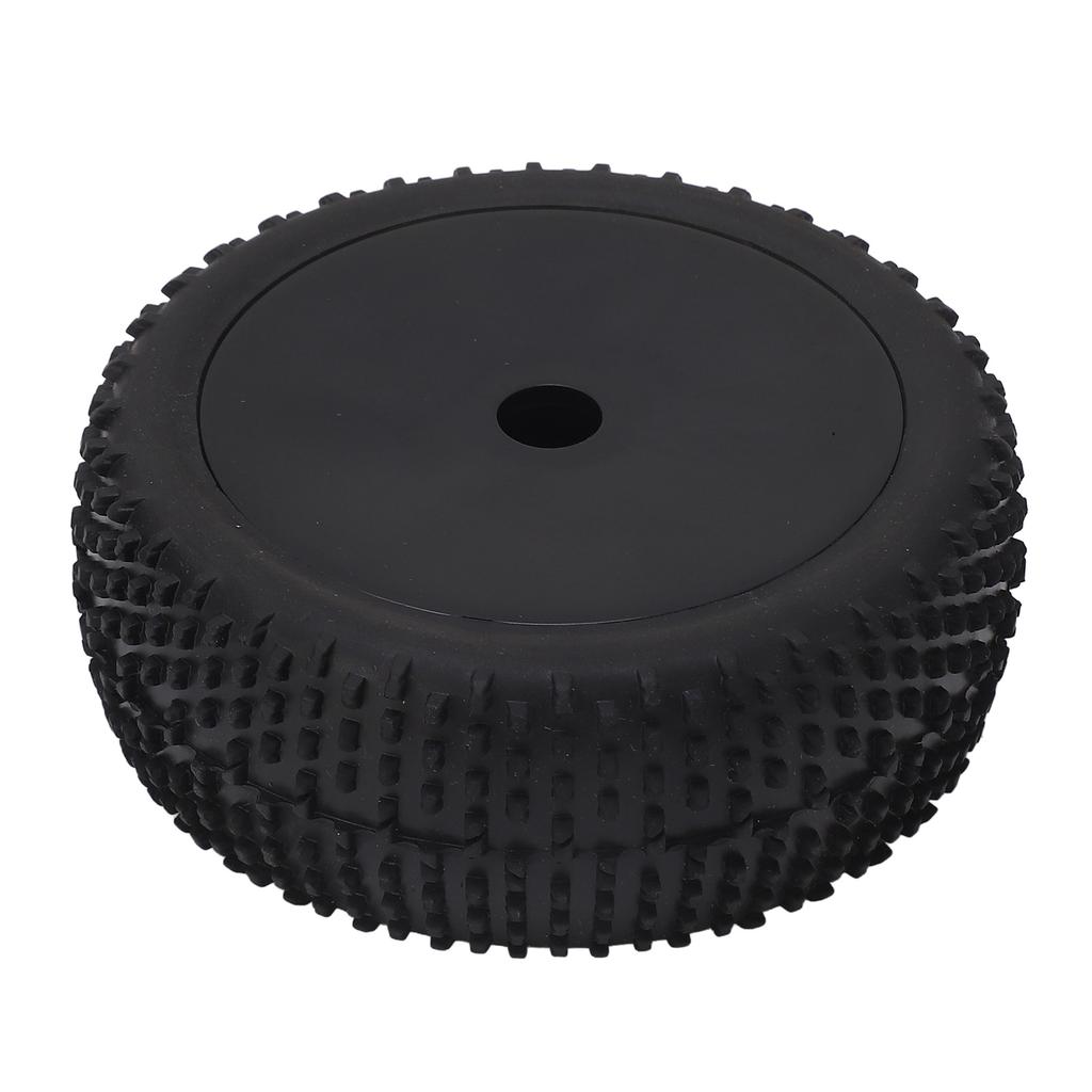 4Pcs RC Car Tire 112 mm Diameter Rubber Tire Plastic Hub Universal RC Car Wheel Tire for 1/8 Models