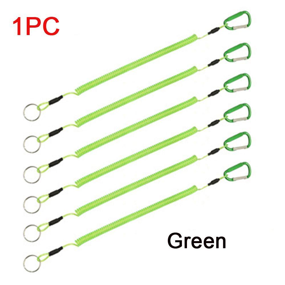 

Boating Extendable Steel Wire Fishing Lanyards Multicolor Ropes Pliers Ropes Tackle Tools 1.5m зелений