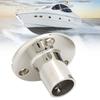22MM Stainless Steel Round Base 7/8'' Tube Marine Hand Rail Base Boat Handrail Fittings  Yachts