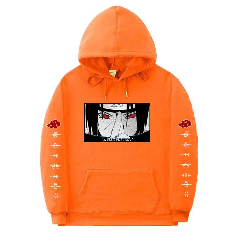 Podzim Zima Naruto Itachi Uchiha Pulovr s potiskem Unisex Mikina Pulovr s dlouhým rukávem