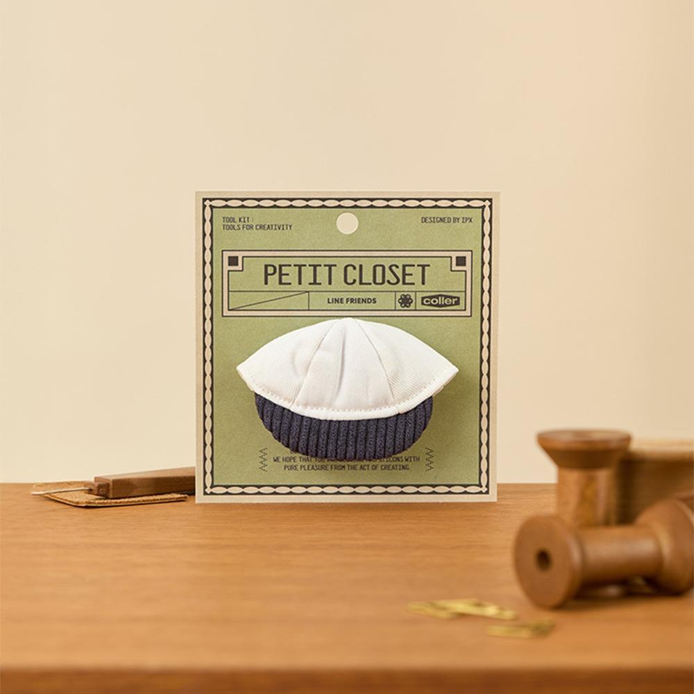 LINE FRIENDS Petit Closet White Ball Cap