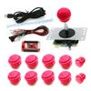 USB Controller Raspberry Pi PC360 PS/3 Steam Android Zero Delay Board Xinwa Joystick Button Customizable DIY Kit Game Coin