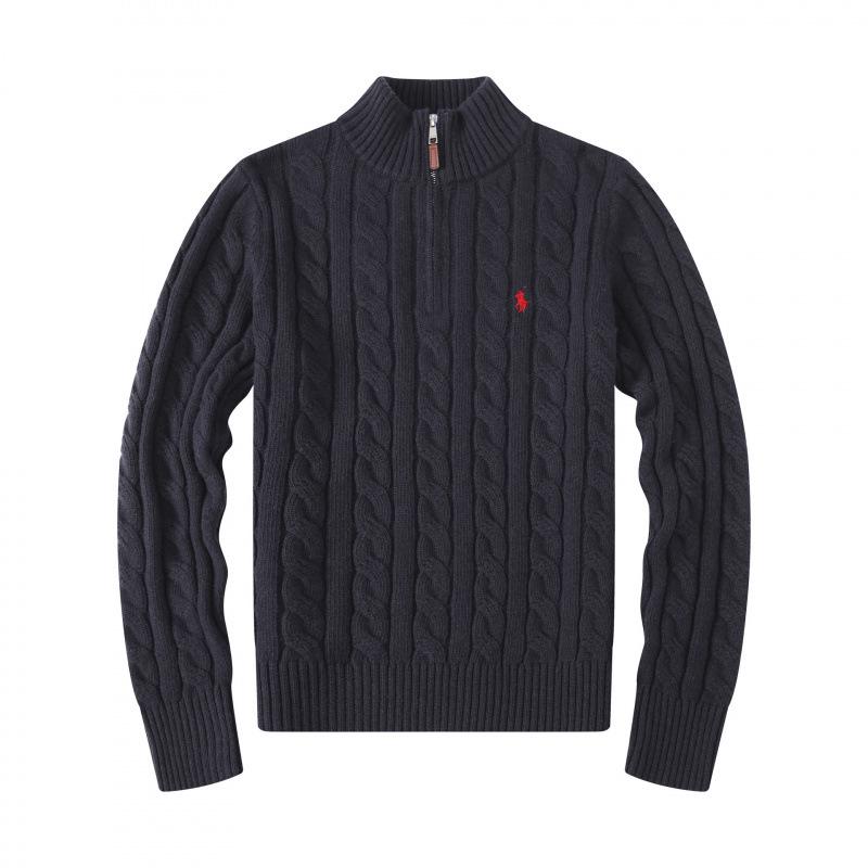 Discount Market Herfst/Winter Ronde Hals Kleine Paardenhaar Gebreide Vest & Hoodie voor Mannen S