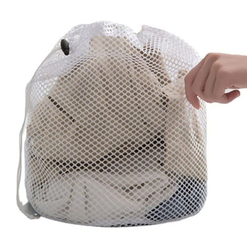 

CICINIO Large Laundry Net, 60x80cm, Includes 1 Laundry Bag, Square Shape, Prevents Shape Loss, Tangles, and Damage, Suitable for Jackets, Suits, Unifo