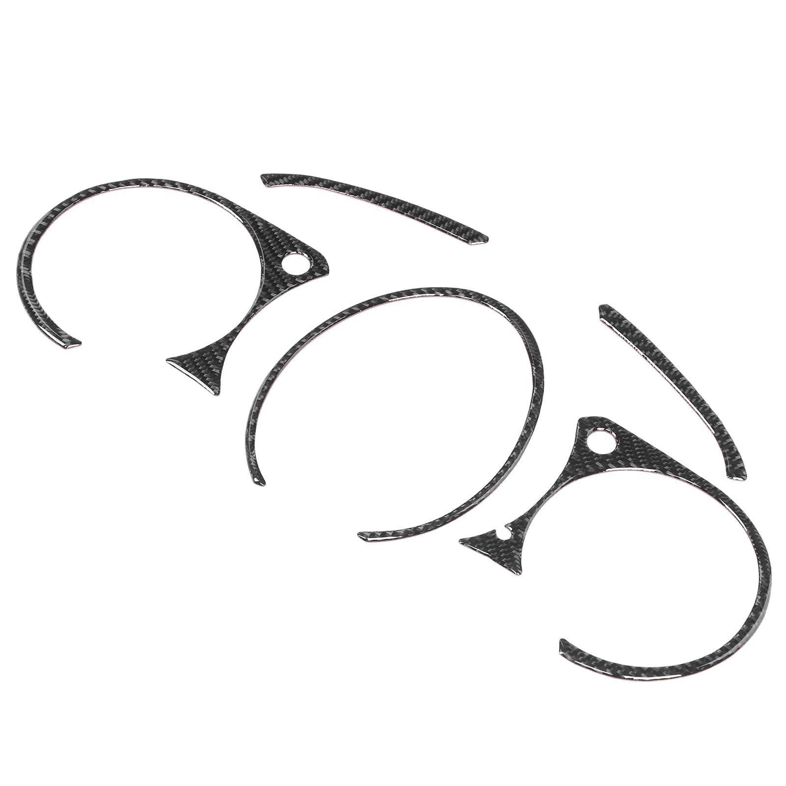 

5 шт. накладок на приборную панель из углеродного волокна, подходит ли для 370Z Z34 20092020