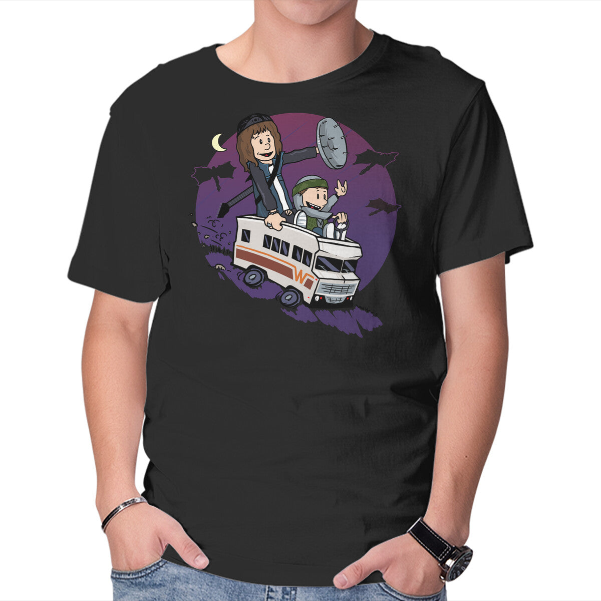 Unisex Crew Neck T-Shirt Going Into Bat-tle Graphic Short Sleeve Casual Tee L