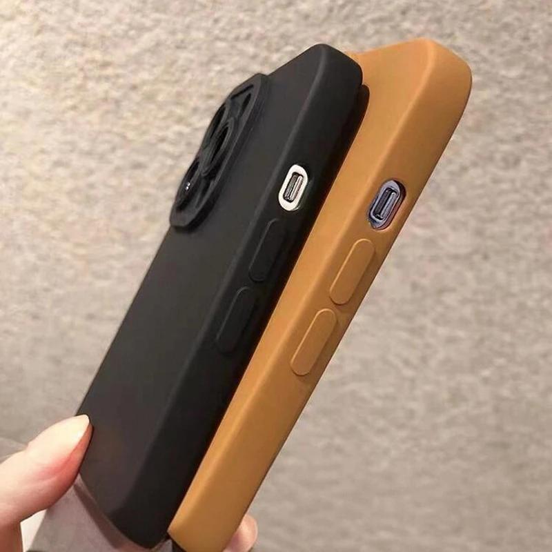 Luxury Soft Liquid Silicone Phone Case for IPhone 17Air 16 15 11 12 13 14 Pro Max X XR XS Plus Bumper Cases Cover