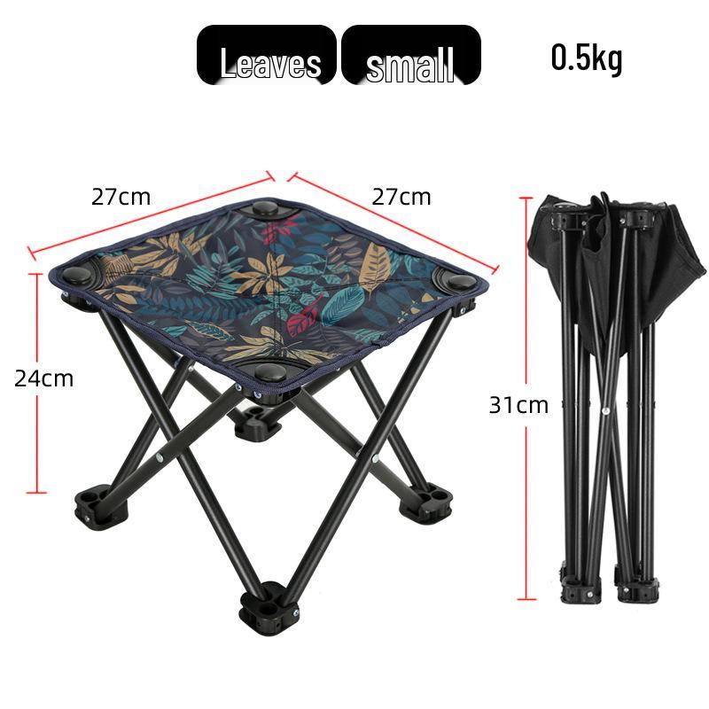 Portable Outdoor Folding Chair for Fishing, Camping, BBQ, Home Use, Kids, and Art Sketching