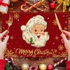Linen Christmas Santa Claus Placemats Kitchen Dinging Table Decor Christmas Decorations for Home 2026 Navidad New Year Table Mat