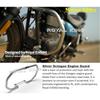 Royal Enfield "Meteor 350" "Brown Touring Seat & Footpegs" Combo Pack of 4 Pcs