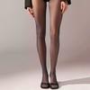 20D Women's Sheer Backseam Tights Sexy Control Top Pantyhose with Reinforced Toes Slimmer and Longer Legs Stockings Party Tights