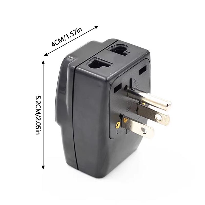 Universal World To North American Wds-5 Us Electrical Plug Adapter Converter Us Grounded 3 Pin Ac Plug America Power Connector