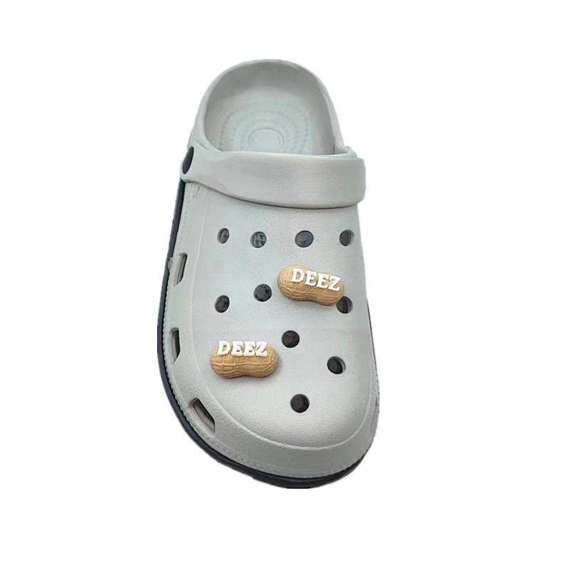 1pair Twin Funny Deez Nuts Noticeable Shoe Charm For Crocs Noticeable Shoe Charm Accessories Christmas Gift For Friends