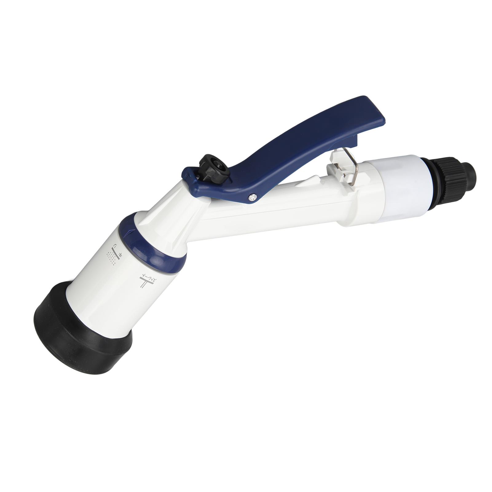 

Садовый шланговый наконечник с 4 регулируемыми схемами распыления. Ручной распылитель высокого давления с потоком.