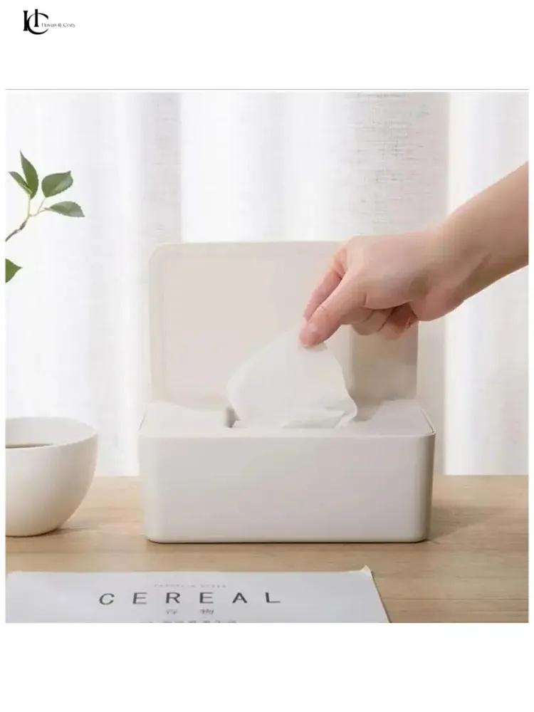 Mask Box With Lid, Wet Wipe Box, Tissue Box, Storage Box