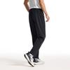 Anta Running Series Casual Simple Solid Color Straight Leg Knitted Sports Pants Men Bottoms Basic-Black 952525504-4