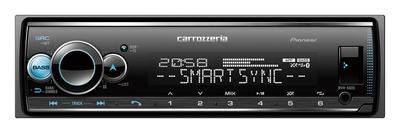 Audio 1DIN Bezmechanikový Bluetooth USB iPod iPhone AUX DSP Carrozzeria MVH-6600
