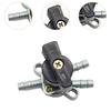 3 Way Fuel Tank Tap ATV Supplies 2 In 1 Out Fuel Gas Petcock Valve Switch for