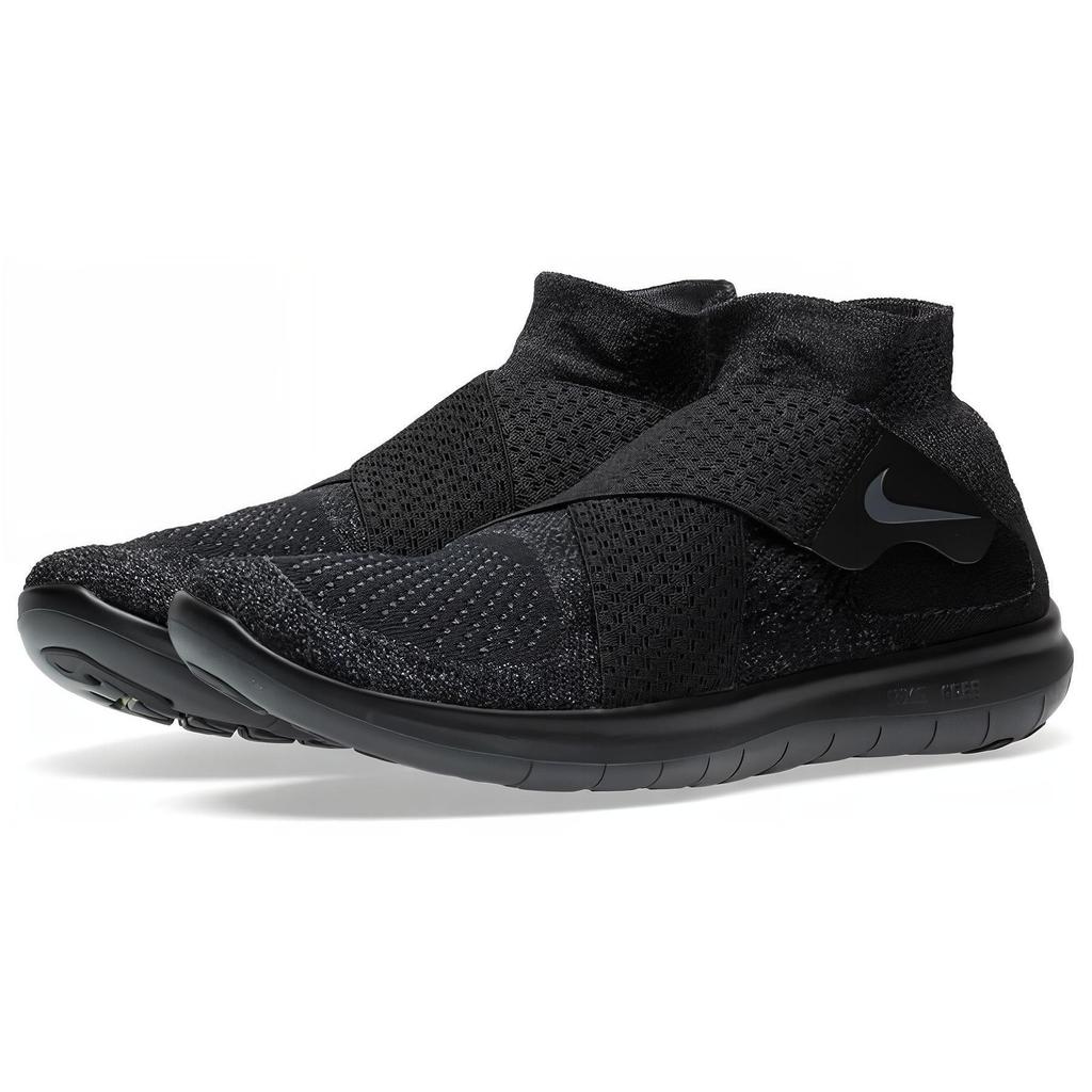 Nike Free Run Motion Flyknit 2017 Black Men Sneakers Dark-Grey-Anthracite 880845-003
