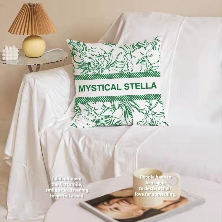 

New Style, Fashionable, Light Luxury Pillowcase, Modern, Simple Sofa Pillow Cushion Cover 45X45