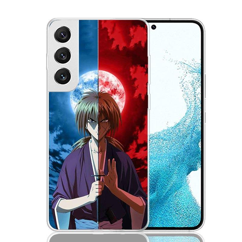 Rurouni Kenshin Anime Phone Case For Samsung Galaxy S26 Ultra S23 S24 S25 Edge S20 FE S21 S22 Plus Soft Print Shell Cover Fundas Samsung S20 Ultra