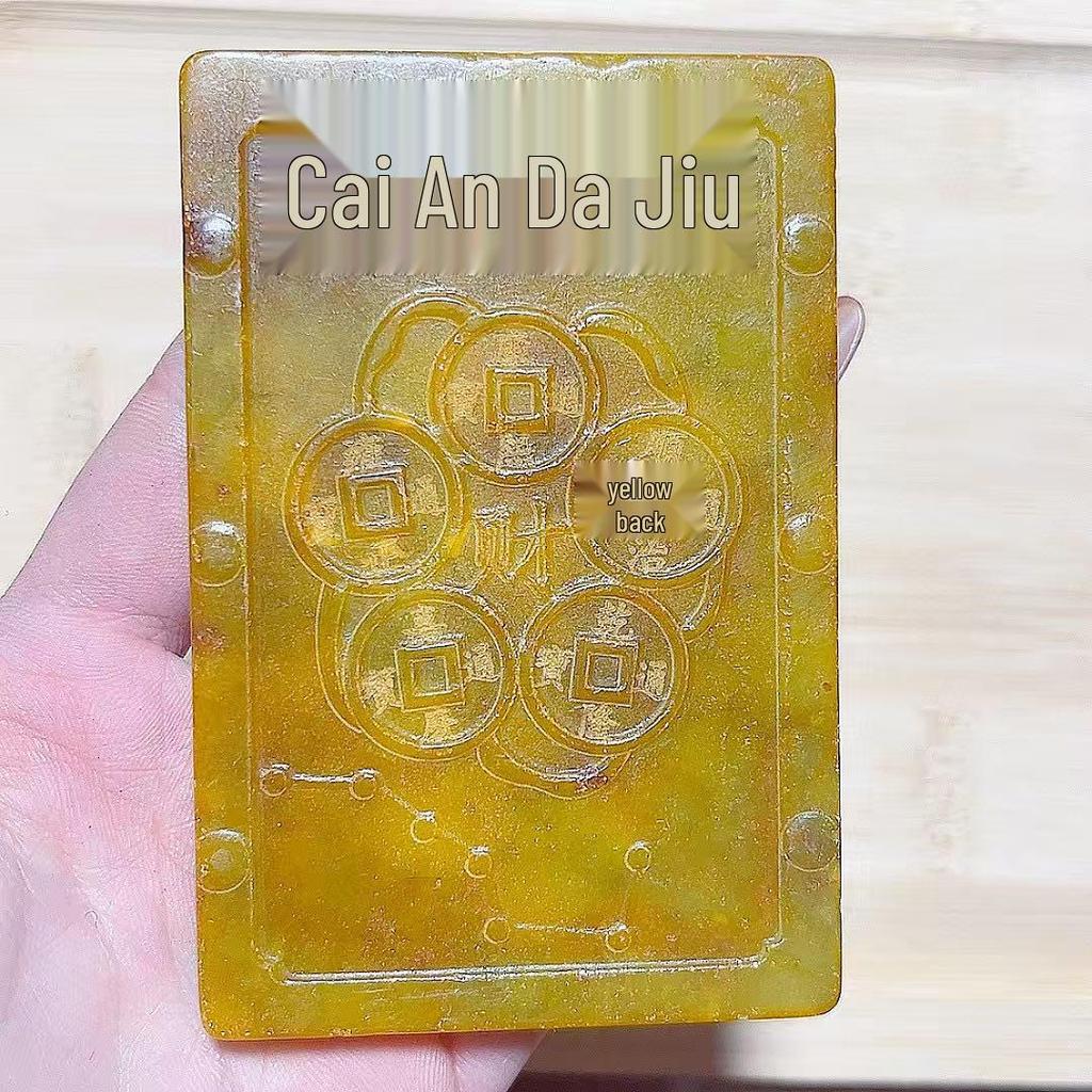 Xiuyu Antike Jade-Scheiben-Ornamente und Handgefertigte Sammlungen