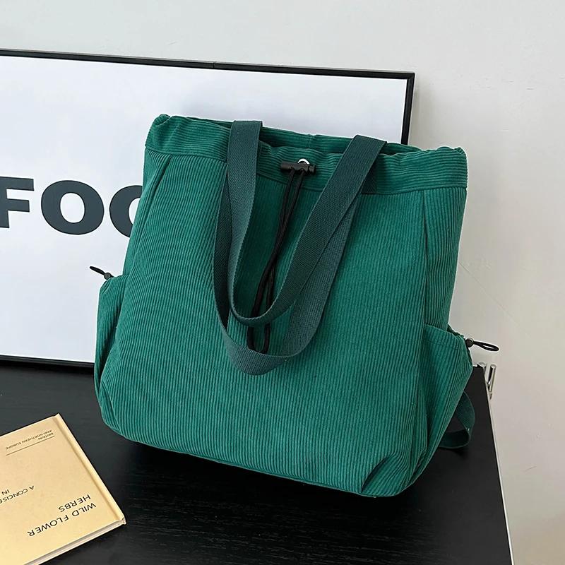 New solid velvet retro style student high capacity lightweight strong durable good-looking travel bag