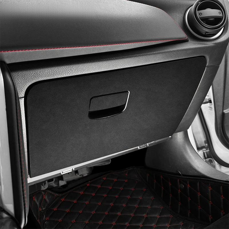 For Subaru BRZ/ Toyota GT86 2012 2013 2014 2015 2016 2017 2018 2019 2020 LHD RHD Car Copilot Box Anti-kick Suede Protect Sticker.