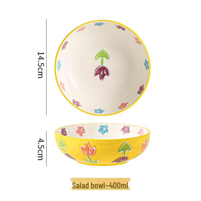 

Pastoral Ceramic Soup & Salad Bowl