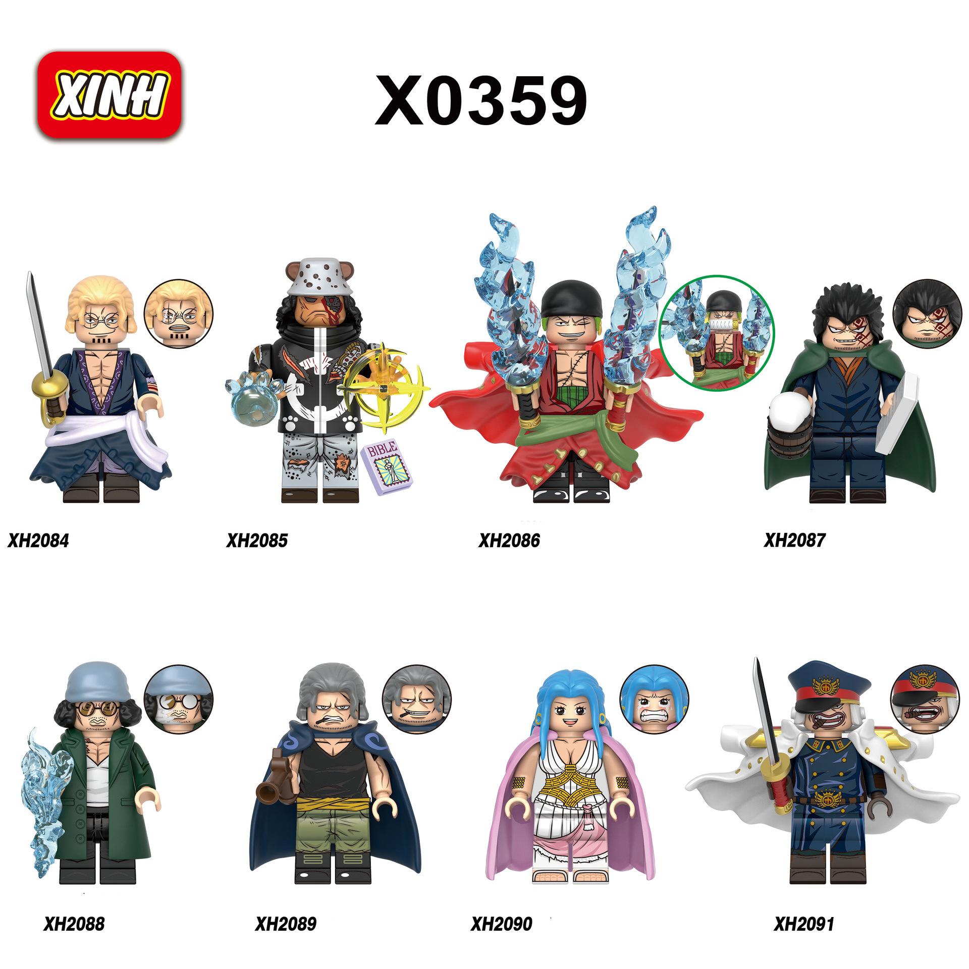 

X0352 0353 0356 G0171 Kt1013 Іграшка-конструктор One Piece