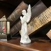 Praying Angel Figurine 3D Printed Angel Wings Statue