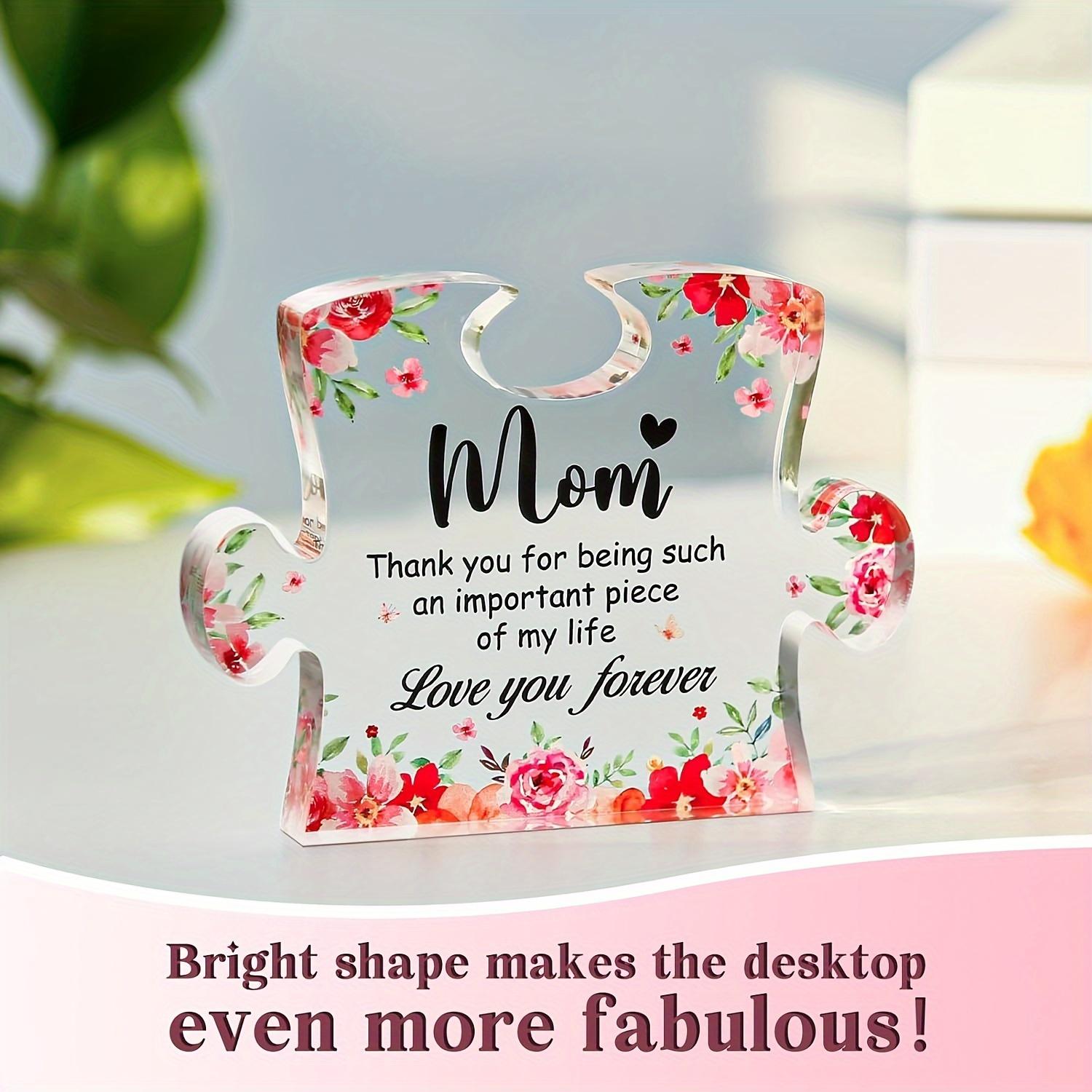 

2D Flat Acrylic Floral Decoration, Indoor and Outdoor Decoration - No Battery/electricity Required, Free Day Decoration, Shop Decoration 10*9cm