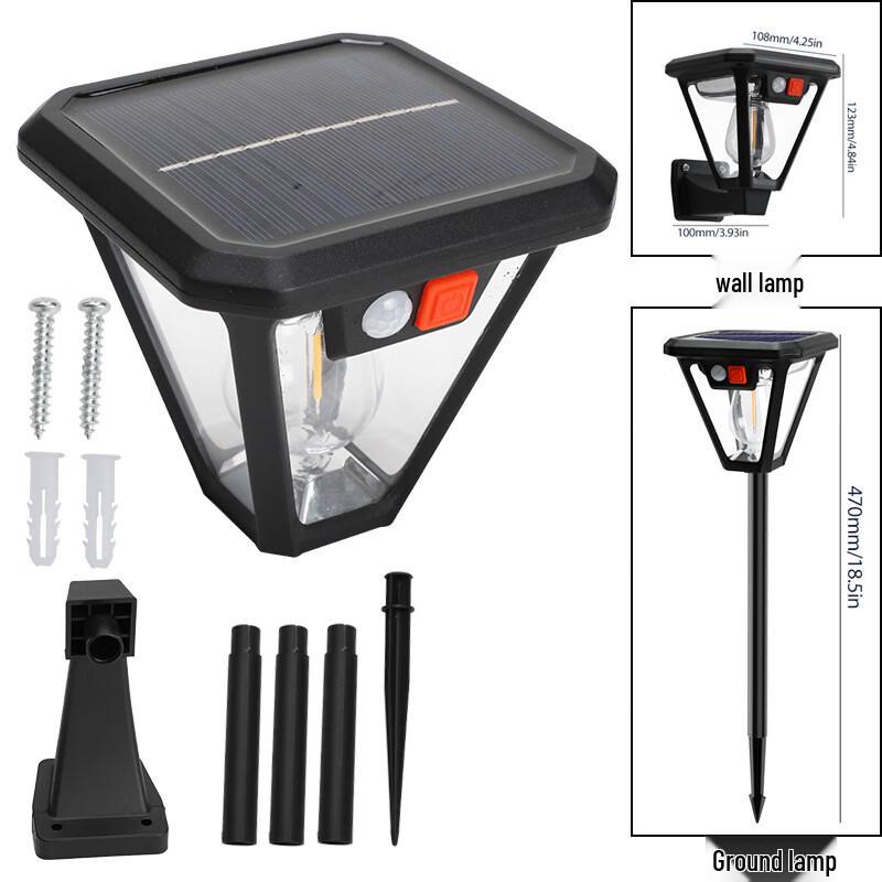 NuFeng Solar Garden Ground & Wall Light