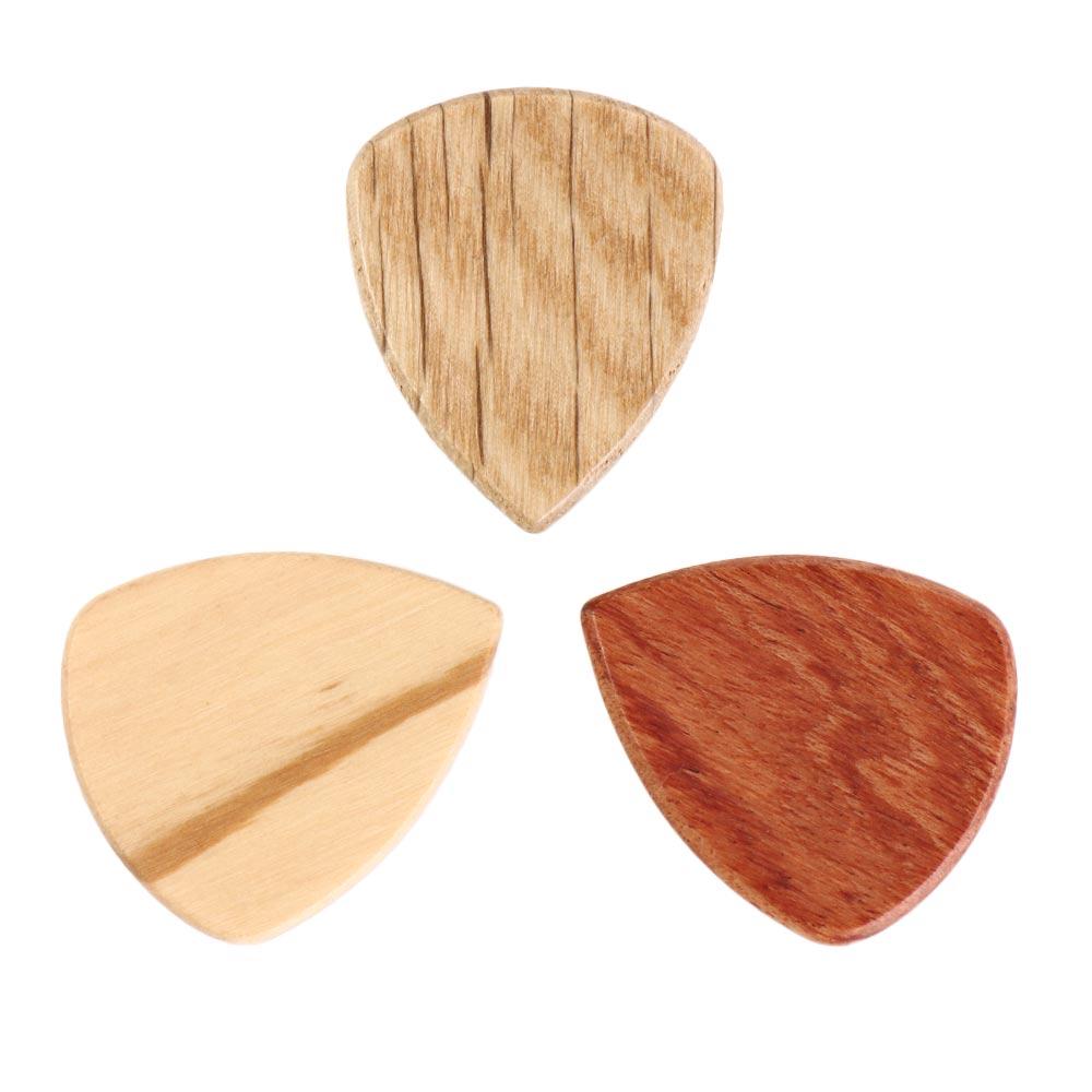 Guitar Hearted Shape Finger Guitar Pick Guitars Accessories Acoustic Guitar Pick Wooden Guitar Pick