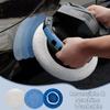 THINKWORK 10 Pcs Car Polishing Pad - 10 Inch Buffing Pad, Microfiber Wax Applicator Pad, Wool, Coral Fleece
