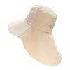 Sun Protection Hat Women'S Summer Shawl Neck Protection Integrated Hat Uv Protection Bucket Hat Cycling Big Brim Sun Hat