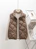 Elegante, schmale ärmellose Weste für Frauen mittleren Alters - Herbst/Winter Kollektion