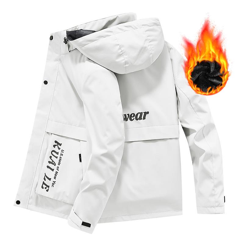 Хлопковая куртка со съемной внутренней подкладкой для мужчин — фото 3