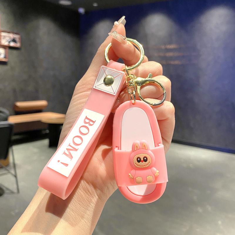 Multicolored Cartoon Cute Pendant Keychain For Teen Gift And Bag Decor