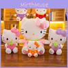 Urocza pluszowa zabawka Kotek Hello Kitty ze truskawkami Dla dzieci i dorosłych