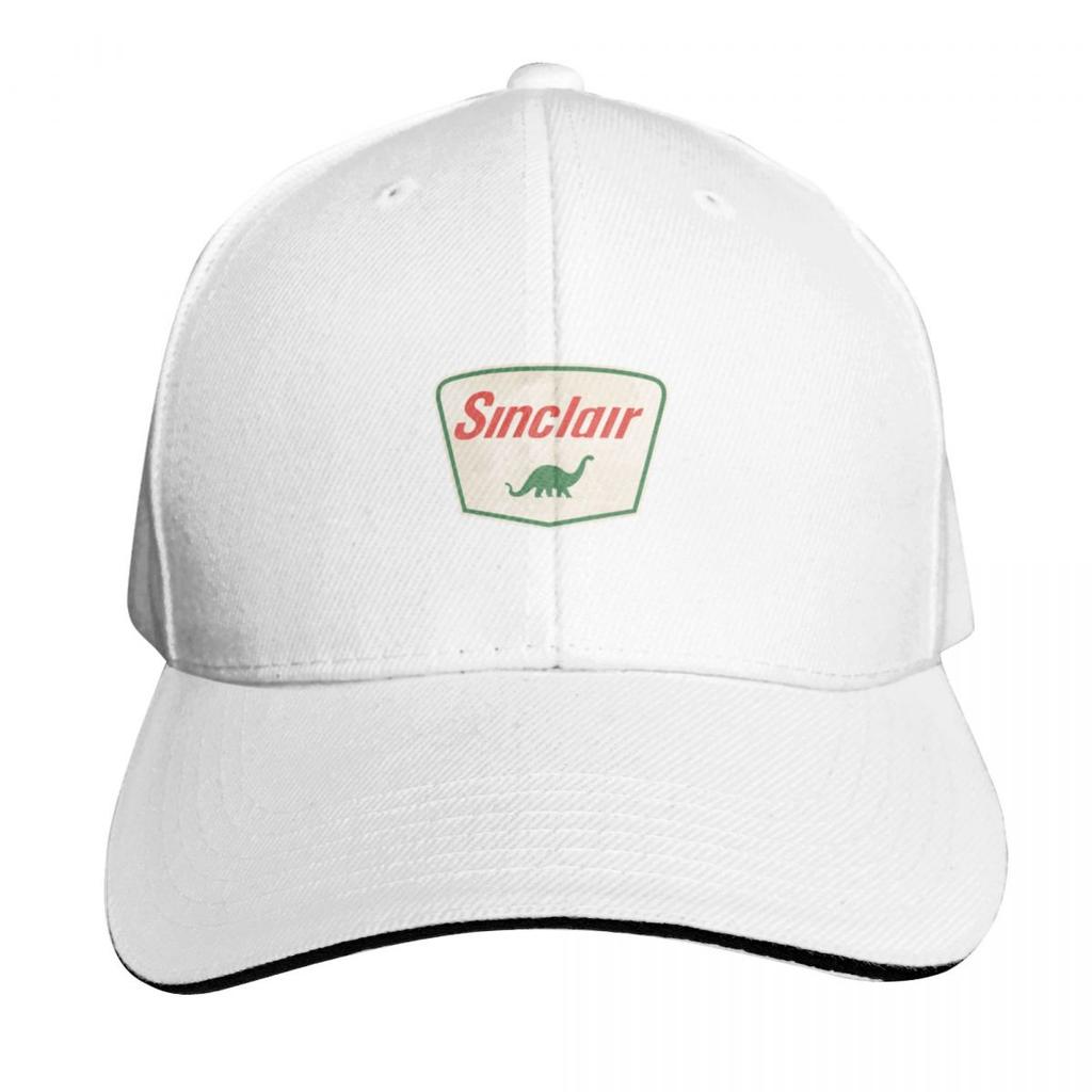 Cappellino da baseball Sinclair Oil logo vintage Essenziale Visiera curva Vestibilità classica Profilo basso Non strutturato Unisex per Unisex Donna