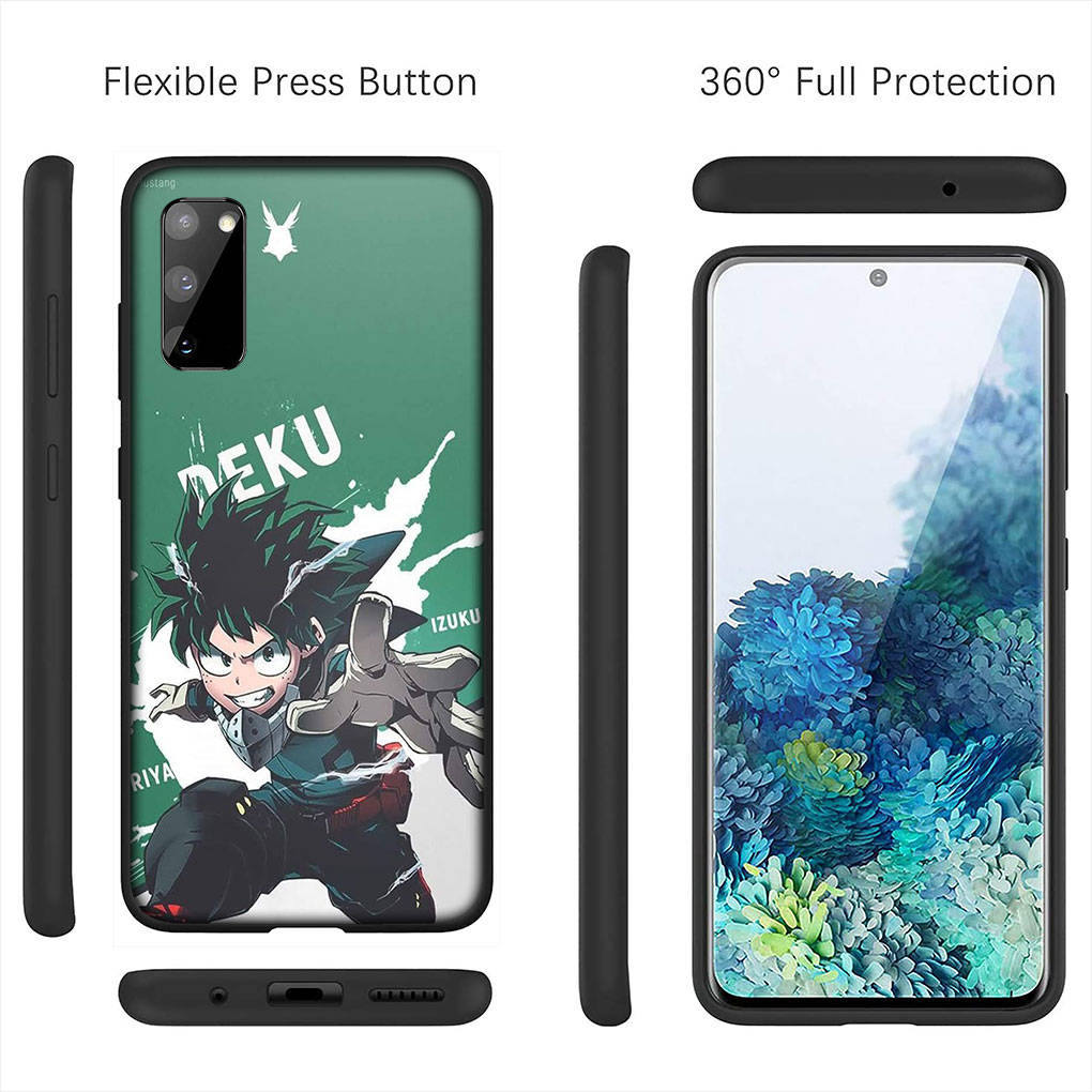 Hülle für iPhone 16 15 Xiaomi Redmi Note 14 13 12 11 Pro Max X 8 9 16e Samsung Galaxy S25 S24 S23 Moto OPPO Huawei My Hero Academia BNHA Handyhülle