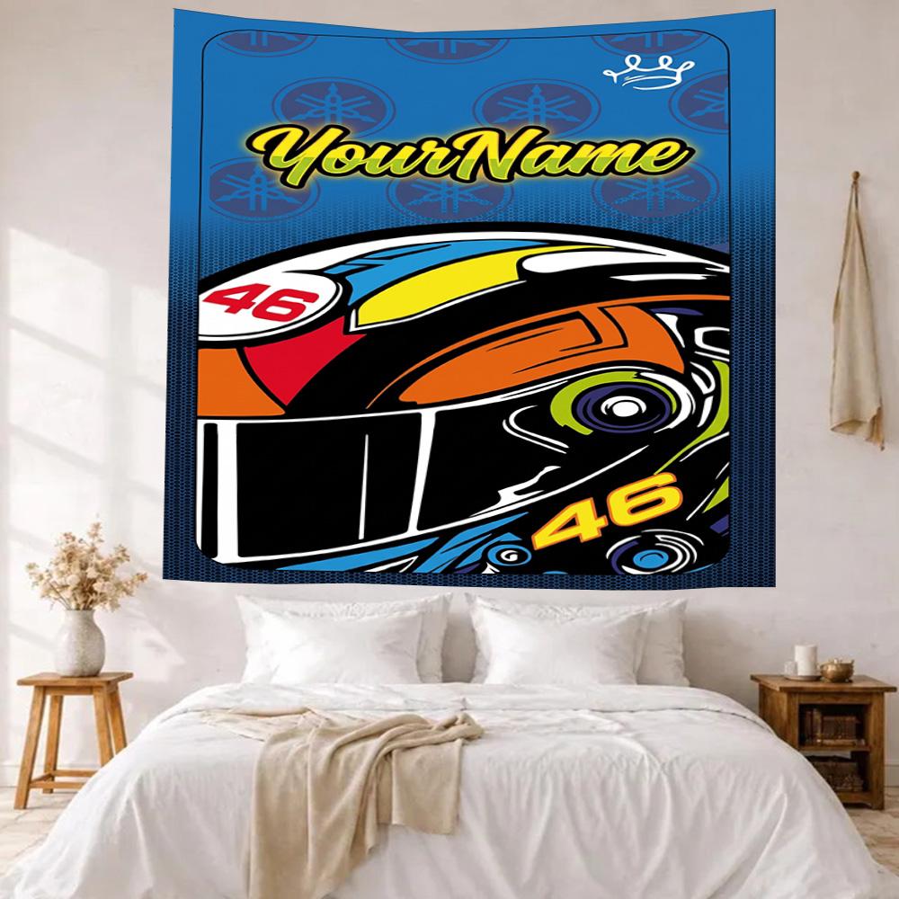 Doctor46 Custom Your Name Wall Decor Tapestry Art For Pet Memorial Birthdaywedding Party Backdrop Family Gift