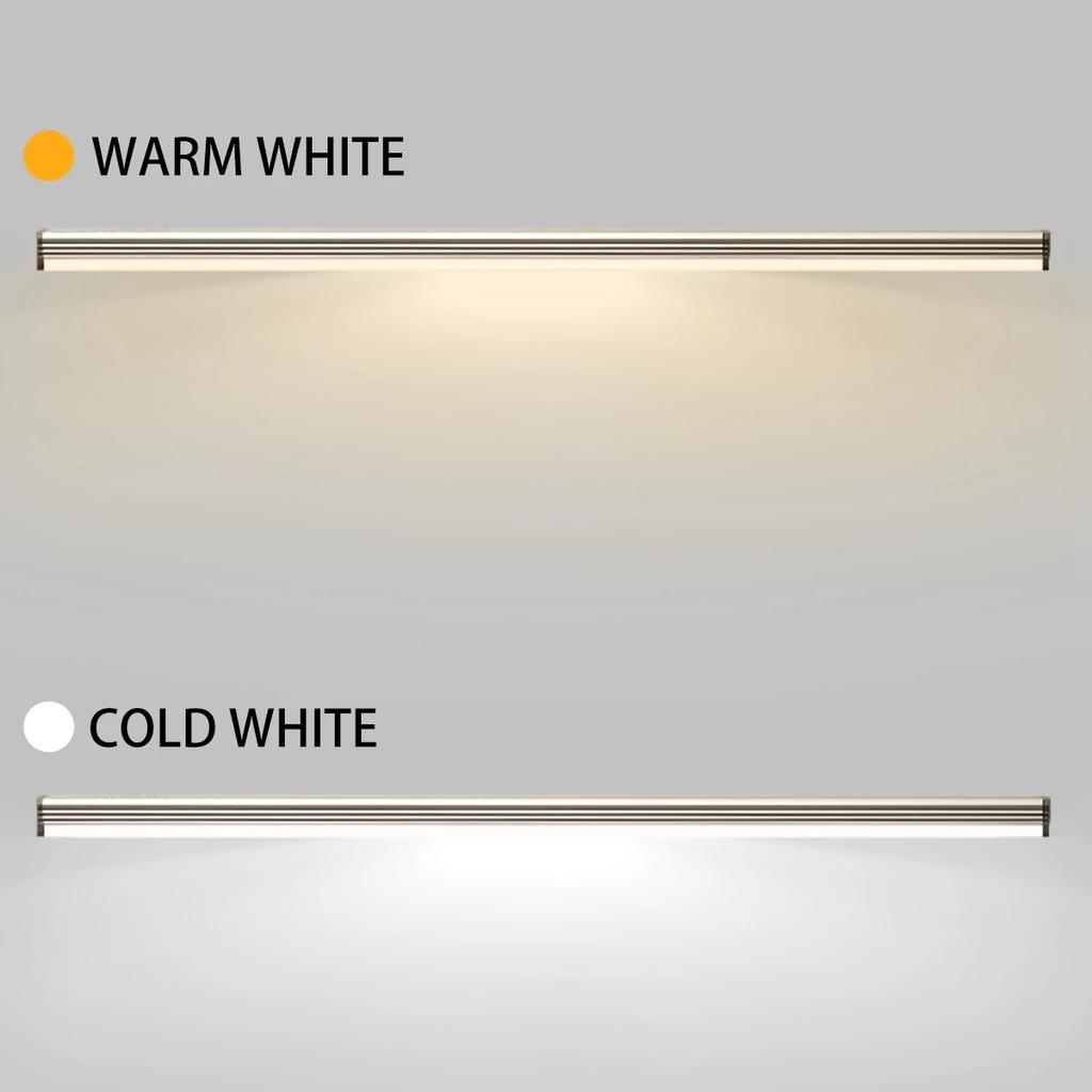 LED Cabinet Light 15/21/30CM Kitchen Wireless Dimming USB Rechargeable Motion/Hand-sweep Sensor Bedroom Wardrobe Night Lamp