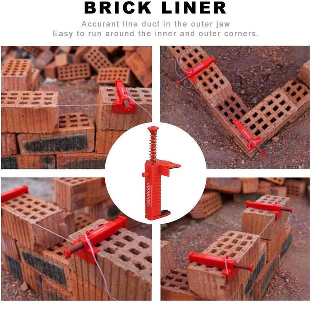 Bricklaying Construction Tool Liner Wall Builder Building Wire Frame Brick Liner Runner Wire Drawer Fixer Fixture Building