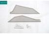 Silver Stainless Steel Center Console Air Vent Cover for BAIC ARCFOX Alpha T1 26 Dustproof Speaker Modification